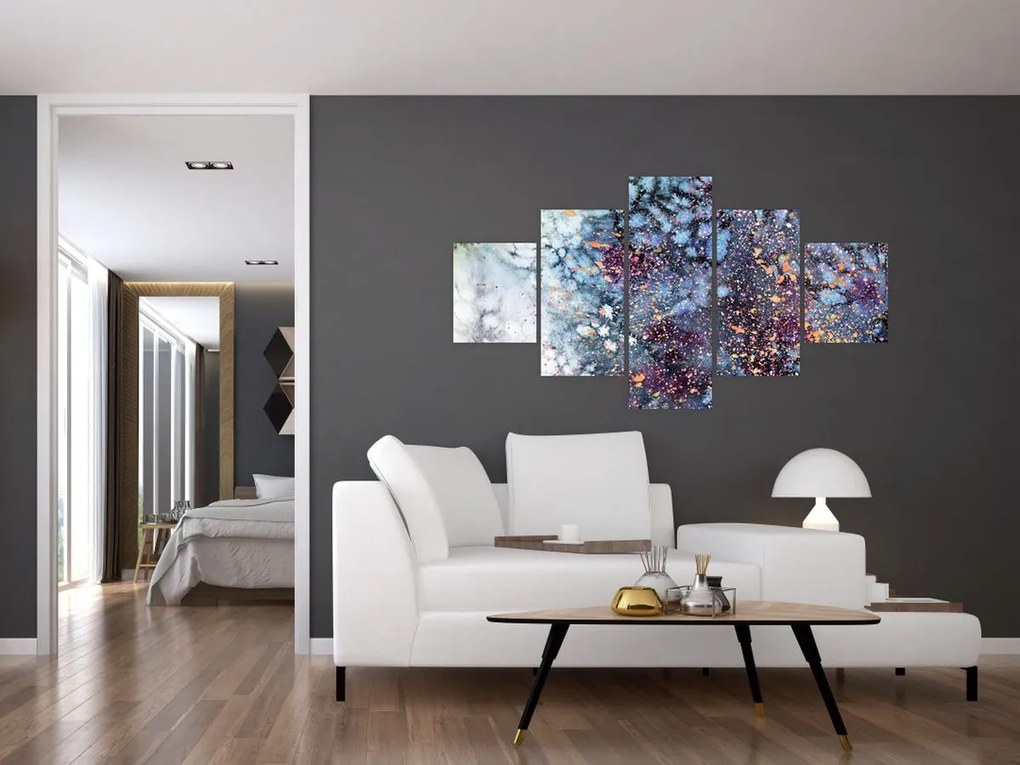 Obraz - Abstrakcja (125x70 cm)