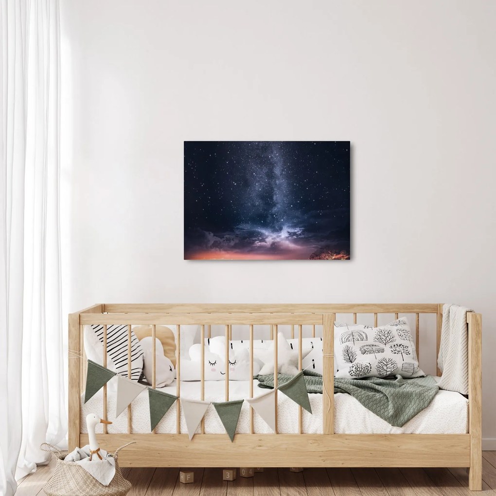 Obraz gwiaździstego nieba (70x50 cm)
