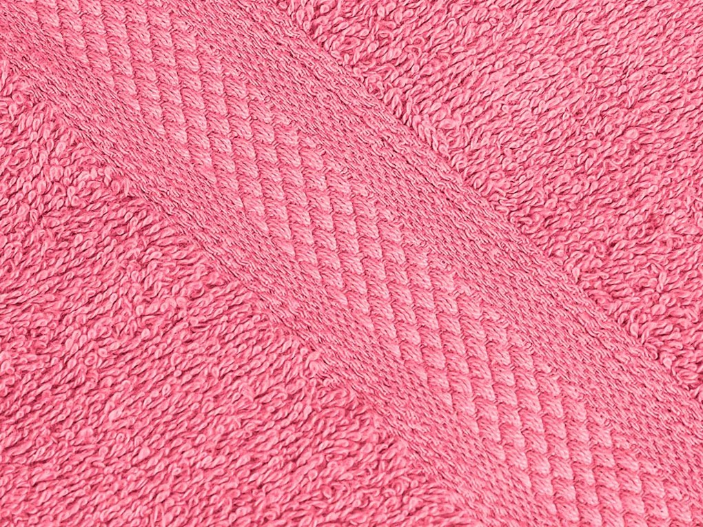 Ręcznik CLARYSSE ELEGANCE 70x140 cm koralowy, 100% bawełna