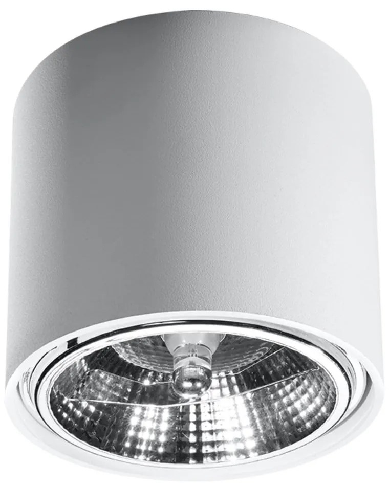 Biała lampa sufitowa Sollux Luigi