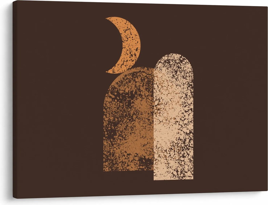 Obraz - Pomarańczowe łuki N⁰2 (70x50 cm)