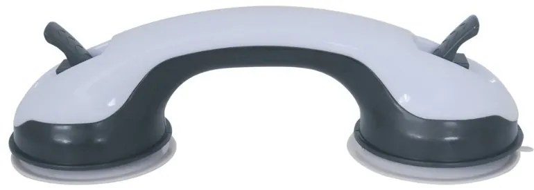 Spirella Uchwyt do łazienki z przyssawkami SAFE, biały, 29 cm