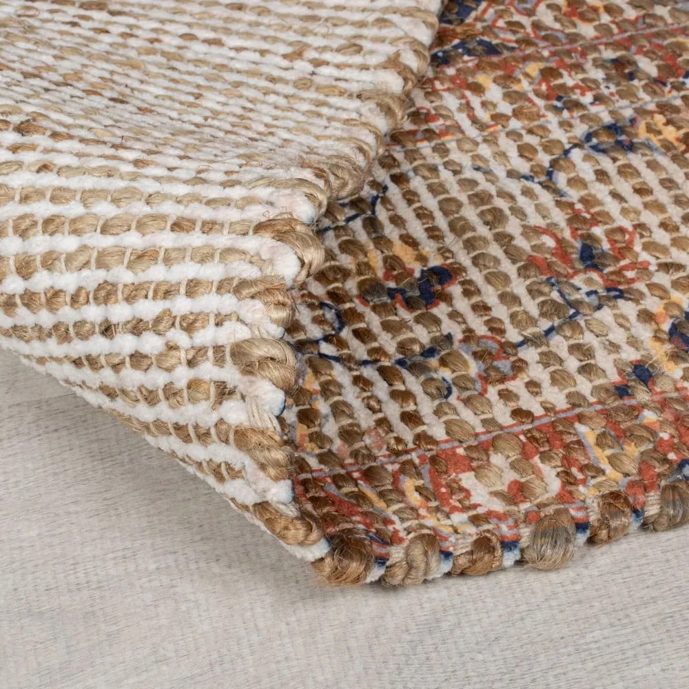 Naturalny dywan z mieszanki juty tkany ręcznie 200x290 cm Miley Jute Traditional – Flair Rugs