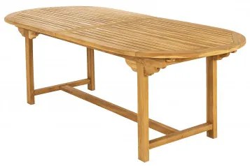 TAMAN DORSET FSC duży - zestaw ogrodowy z drewna tekowego 6+1