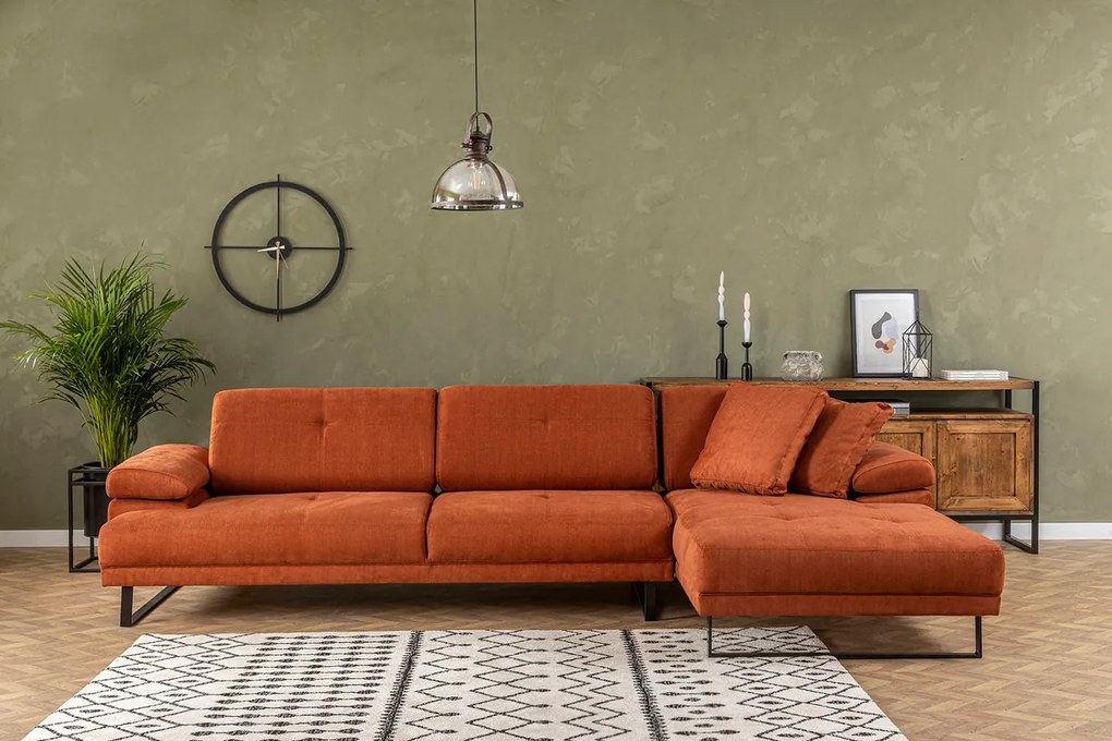 Narożnik Mustang Small Right Orange