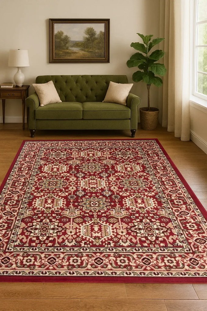 Czerwony dywan orientalny C1-W96
