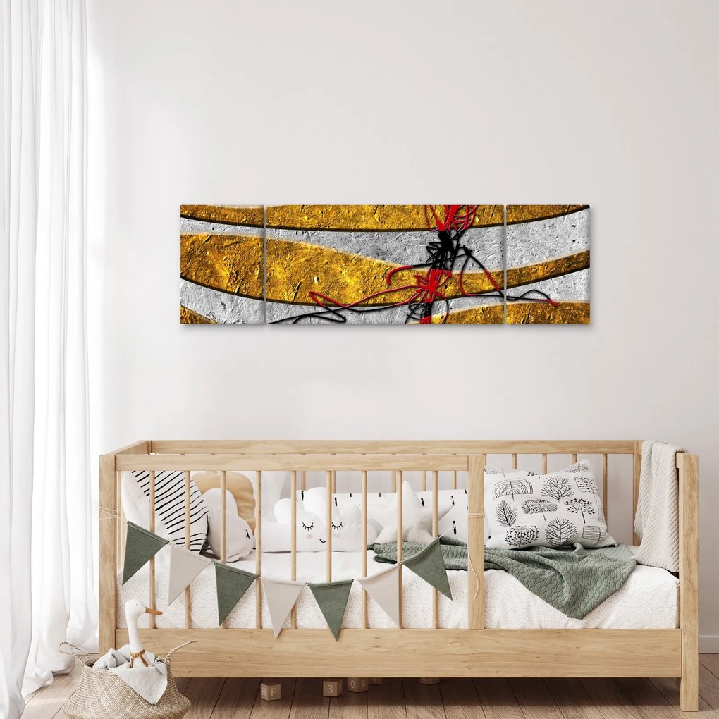 Abstrakcyjny obraz (170x50 cm)