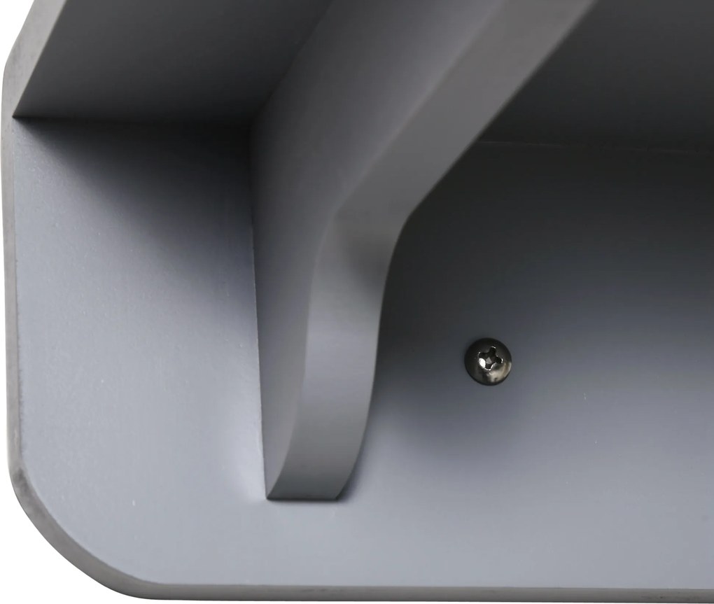 Drapak dla kota Ścianka wspinaczkowa 4 poziomy MDF Juta jasnoszara + beżowa Pawhut