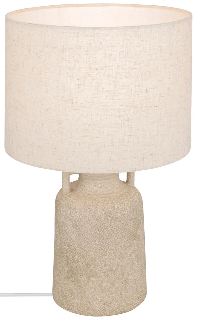 Lampa stołowa z kamionkową podstawą GIBUS, Ø 28 x 45,5 cm