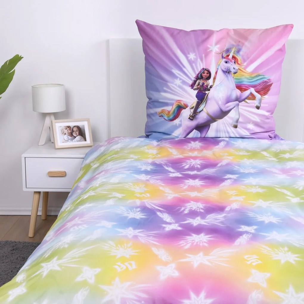 Herding Bawełniana pościel Unicorn Academy, 140 x200 cm, 70 x 90 cm, 140 x 200 cm, 70 x 90 cm