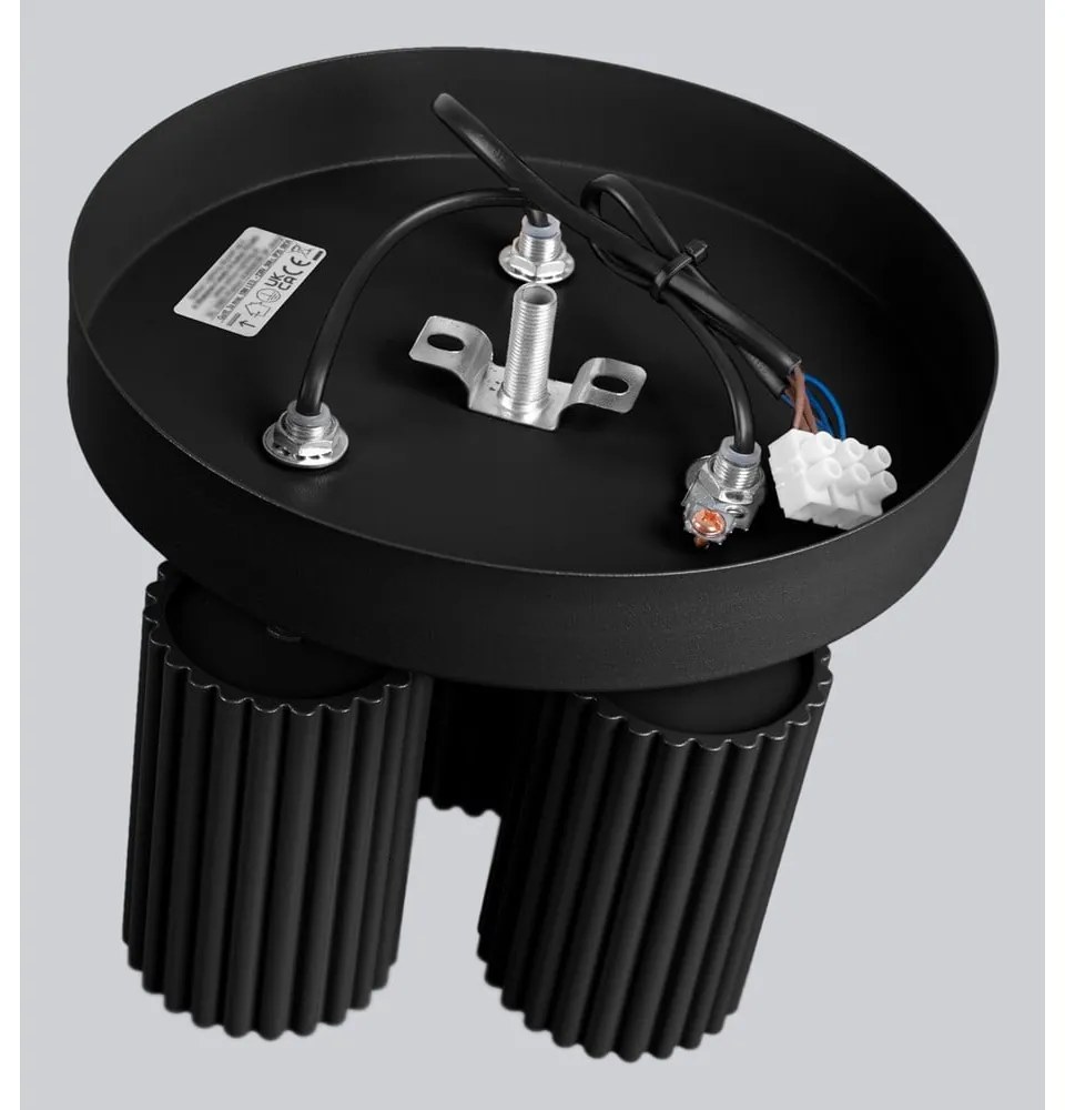 Czarna lampa punktowa Gleam – Sollux