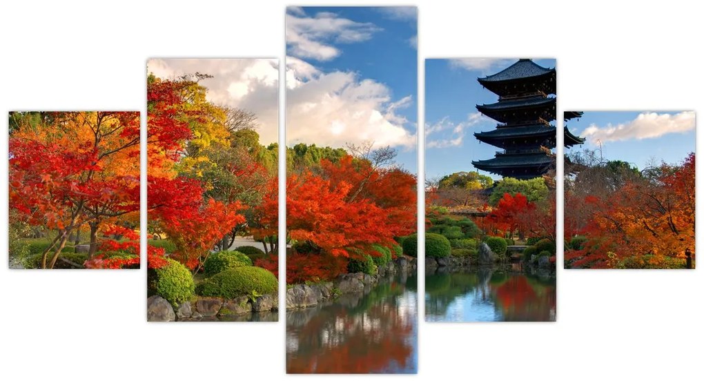 Obraz - Tō-ji (125x70 cm)