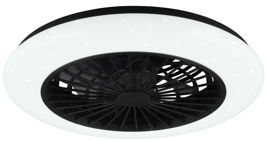 Lampa sufitowa LED w kolorze matowej czerni Stralsund – Trio