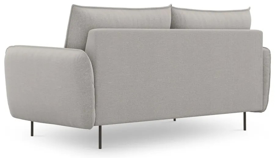 Jasnoszara sofa Cosmopolitan Design Vienna, 160 cm