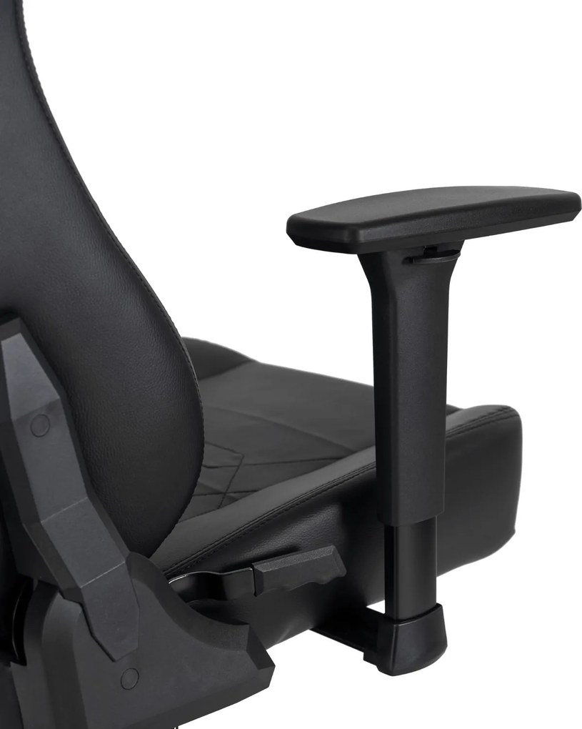 Fotel gamingowy Apex - ergonomiczny fotel dla graczy ekoskóra, czarny
