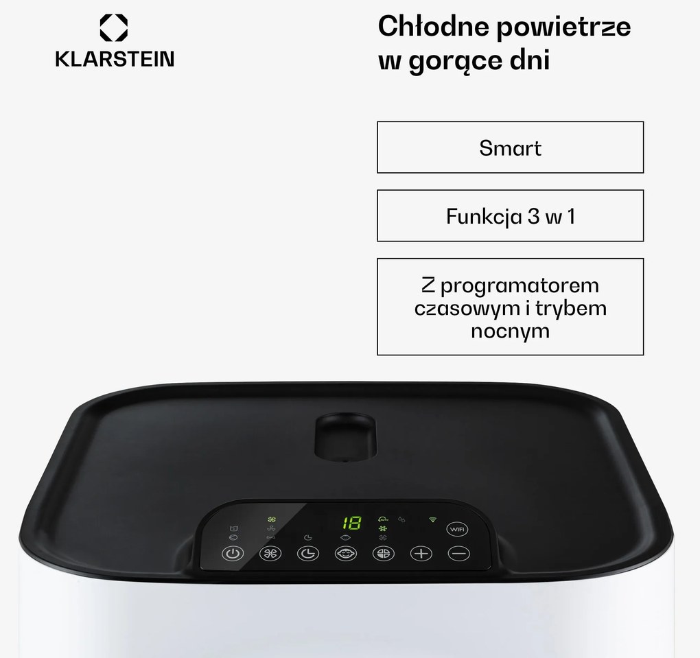 Klarstein Kraftwerk Eco Smart klimatyzator przenośny