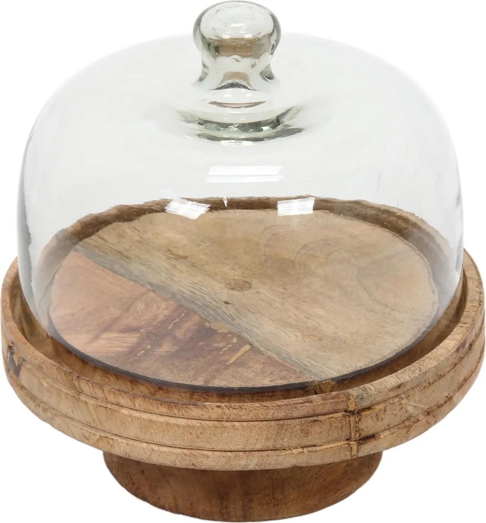 Patera na ciasto z drewna mango, Ø 19 cm