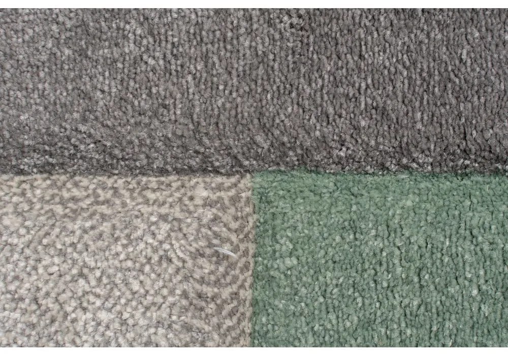 Zielono-szary dywan Flair Rugs Cosmos, 160x230 cm