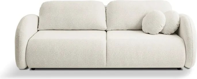 Sofa LOOP z funkcja spania i pojemnikiem BRUDNA BIEL RAVEN 22