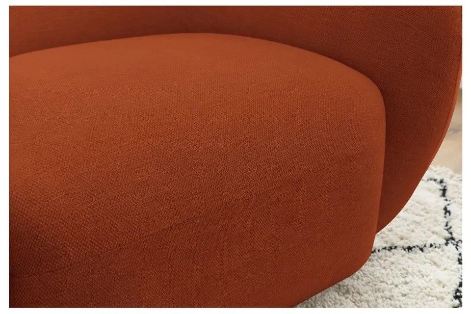 Pomarańczowy fotel Celine – Bobochic Paris