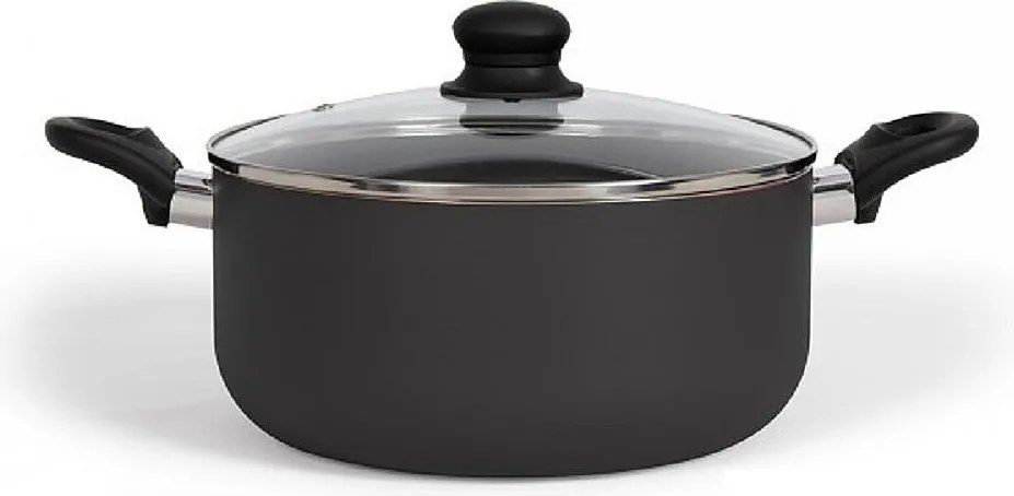 Rondel Aluminiumowa z Powłoką Antyadhezyjną Livoo 24cm z Pokrywką MEP150N