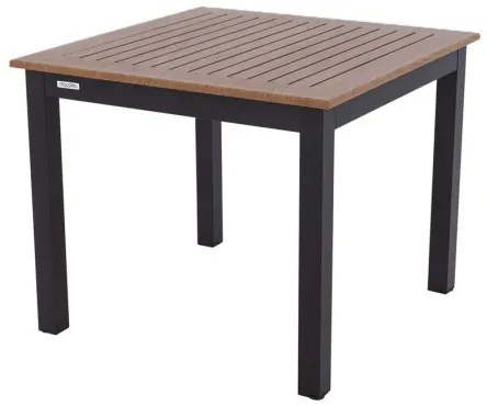 EXPERT WOOD Plus - stół ogrodowy aluminiowy 90 x 90 cm
