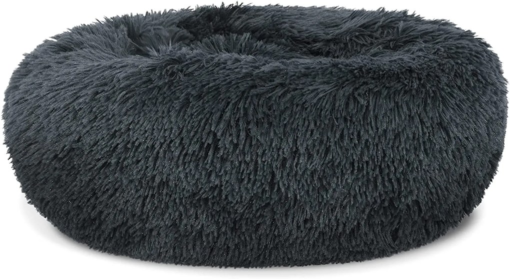Pluszowe legowisko dla psów 40 cm ciemnoszare