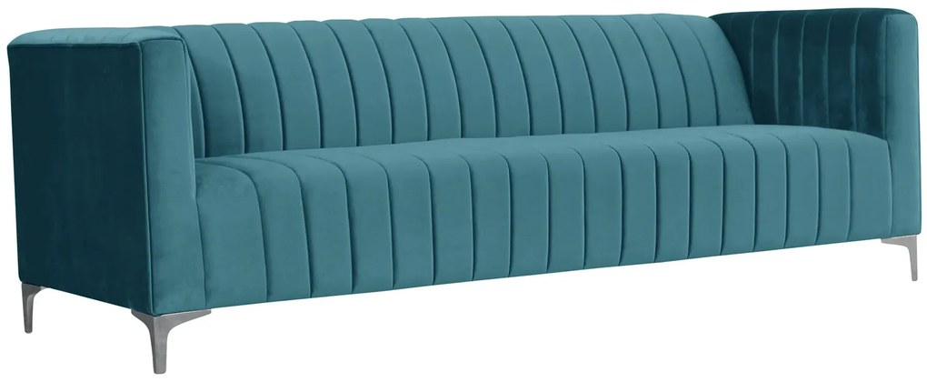 Welurowa sofa trzyosobowa Klera 4X - 9 kolorów