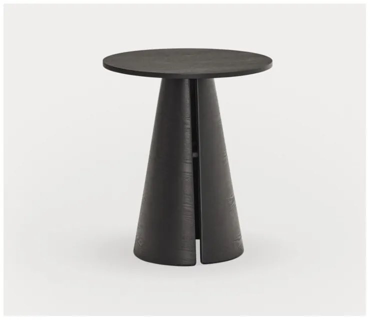 Okrągły stół z blatem w dekorze jesionu ø 65 cm Cep – Teulat