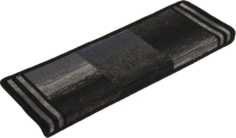 Samoprzylepne nakładki na schody czarny + szary K6-H34