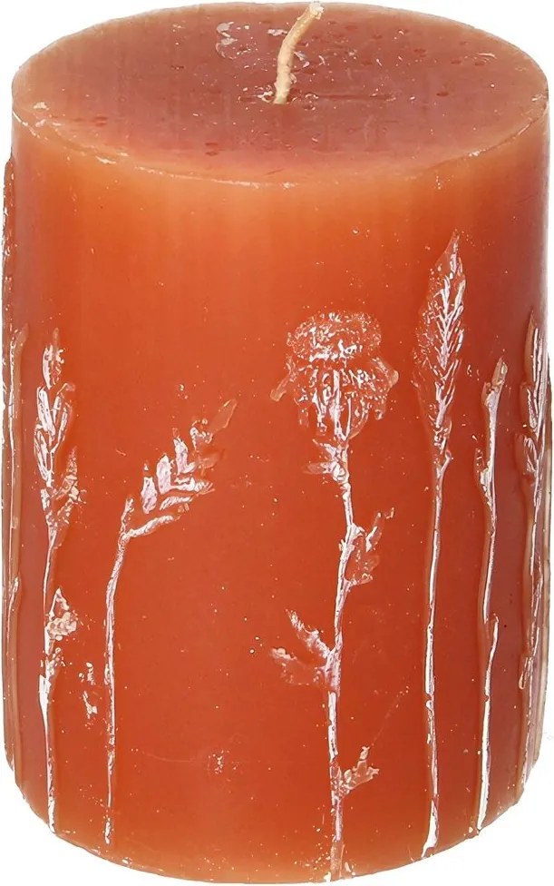 Świeca Giulia 9cm orange