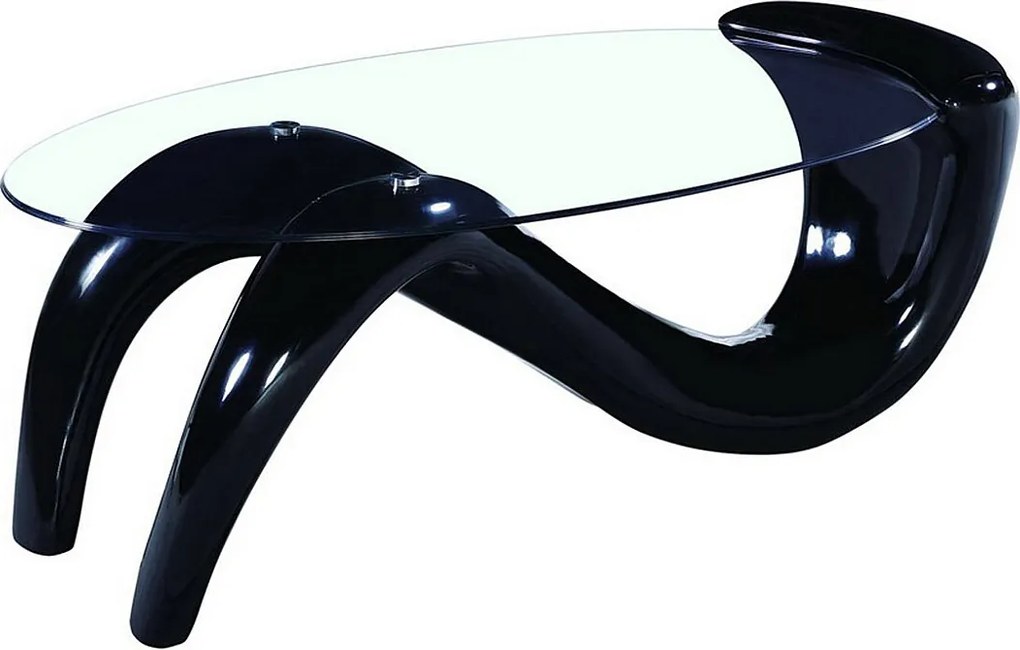 Stolik kawowy "Maya" - 127 x 65 x 46 cm - Czarny