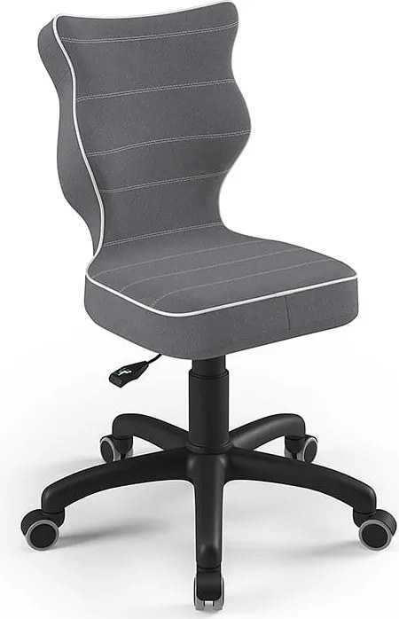Ergonomiczne krzesło dla dziecka Petit Black rozmiar 4 (133-159 cm)