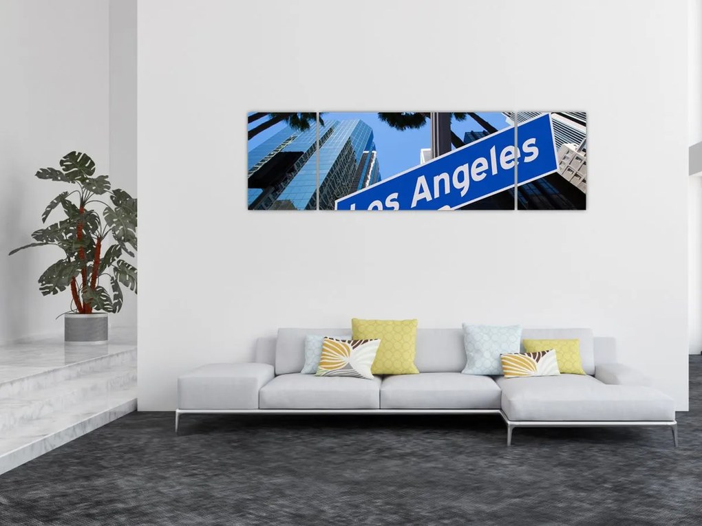 Obraz - Los Angeles (170x50 cm)