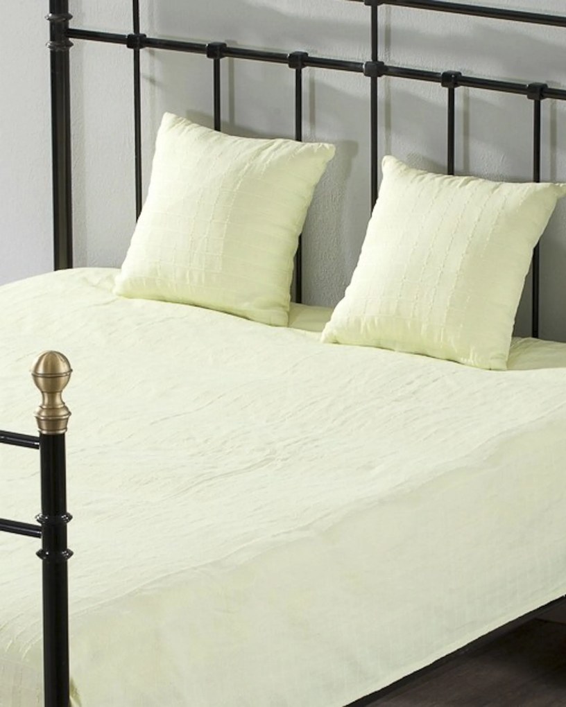 Komplet Milena lime green 150 x 250 cm pled + 2 poszewki -50%