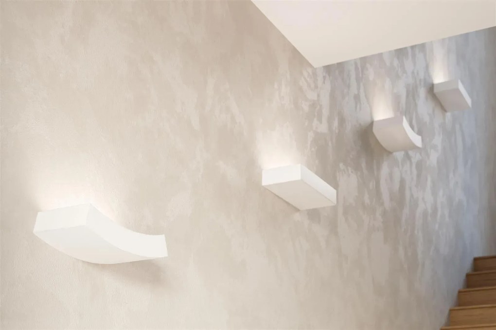 Kinkiet ceramiczny HATTOR biały SOLLUX  LIGHTING