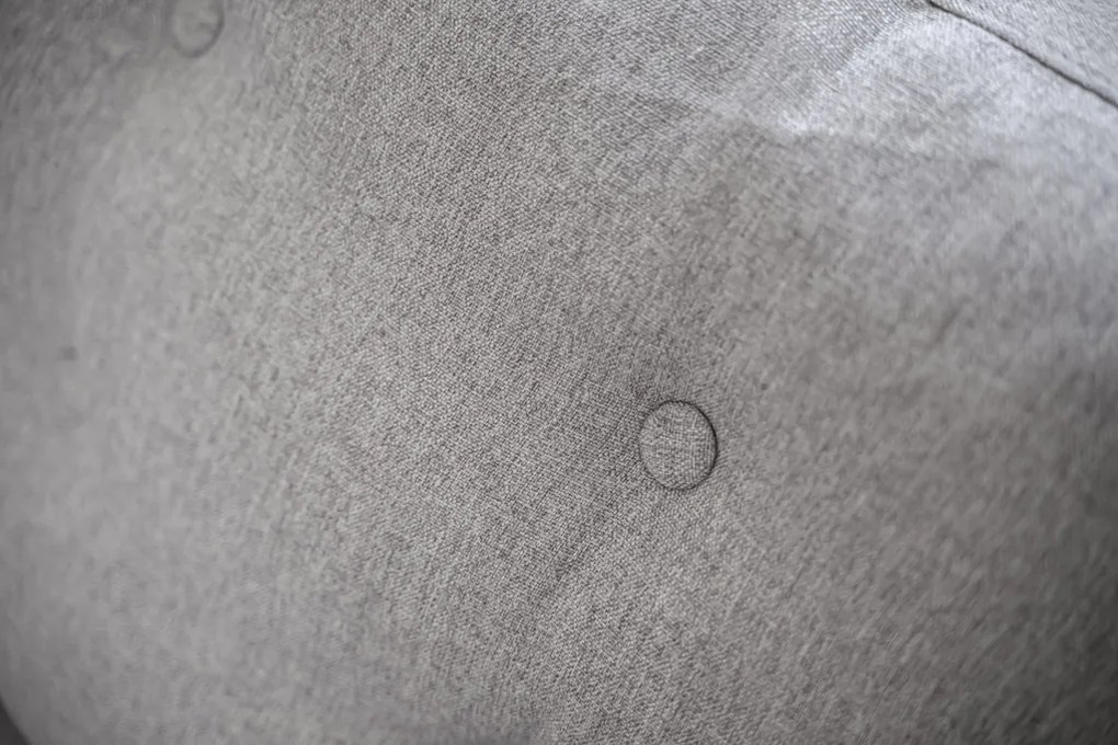Szara sofa 2-osobowa MANDI VELVET