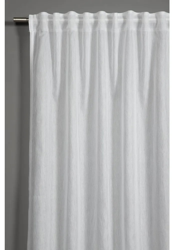 Biała firanka 245x140 cm Jacquard-Voile – Gardinia