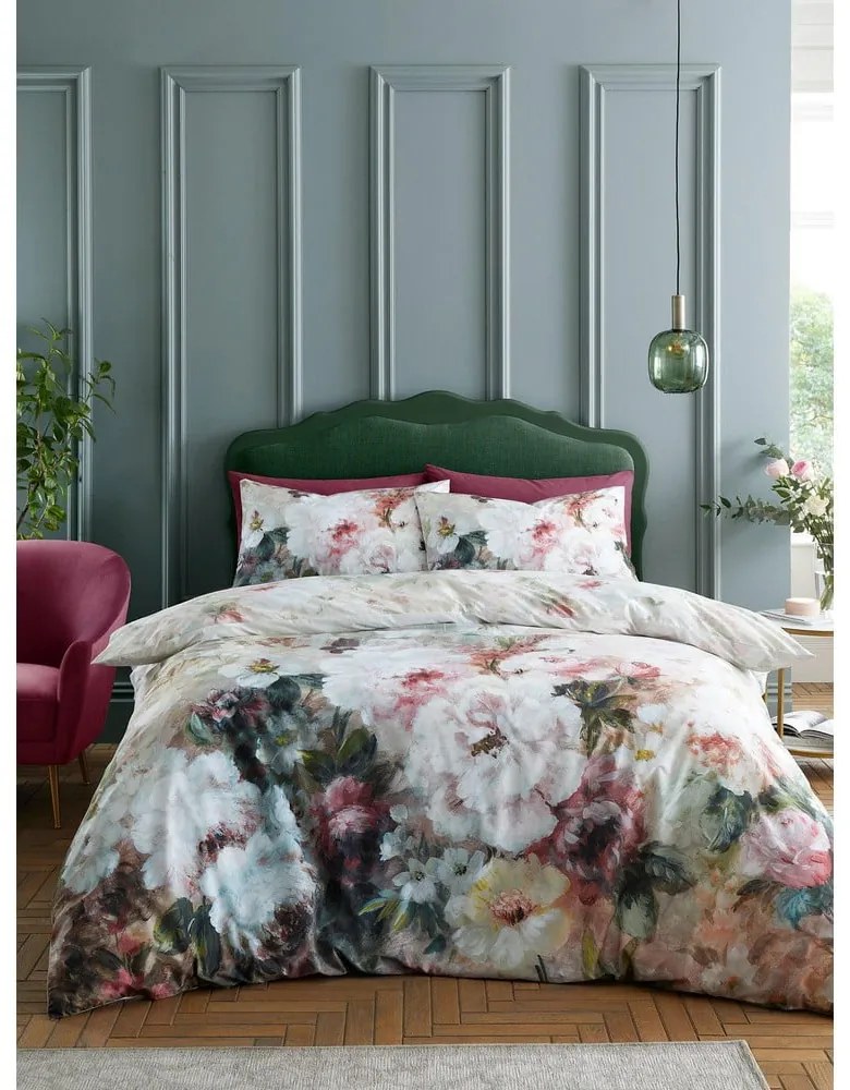 Bawełniana pościel jednoosobowa 135x200 cm Rose Bloom – RHS