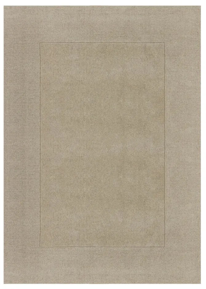 Beżowy dywan wełniany 160x230 cm – Flair Rugs