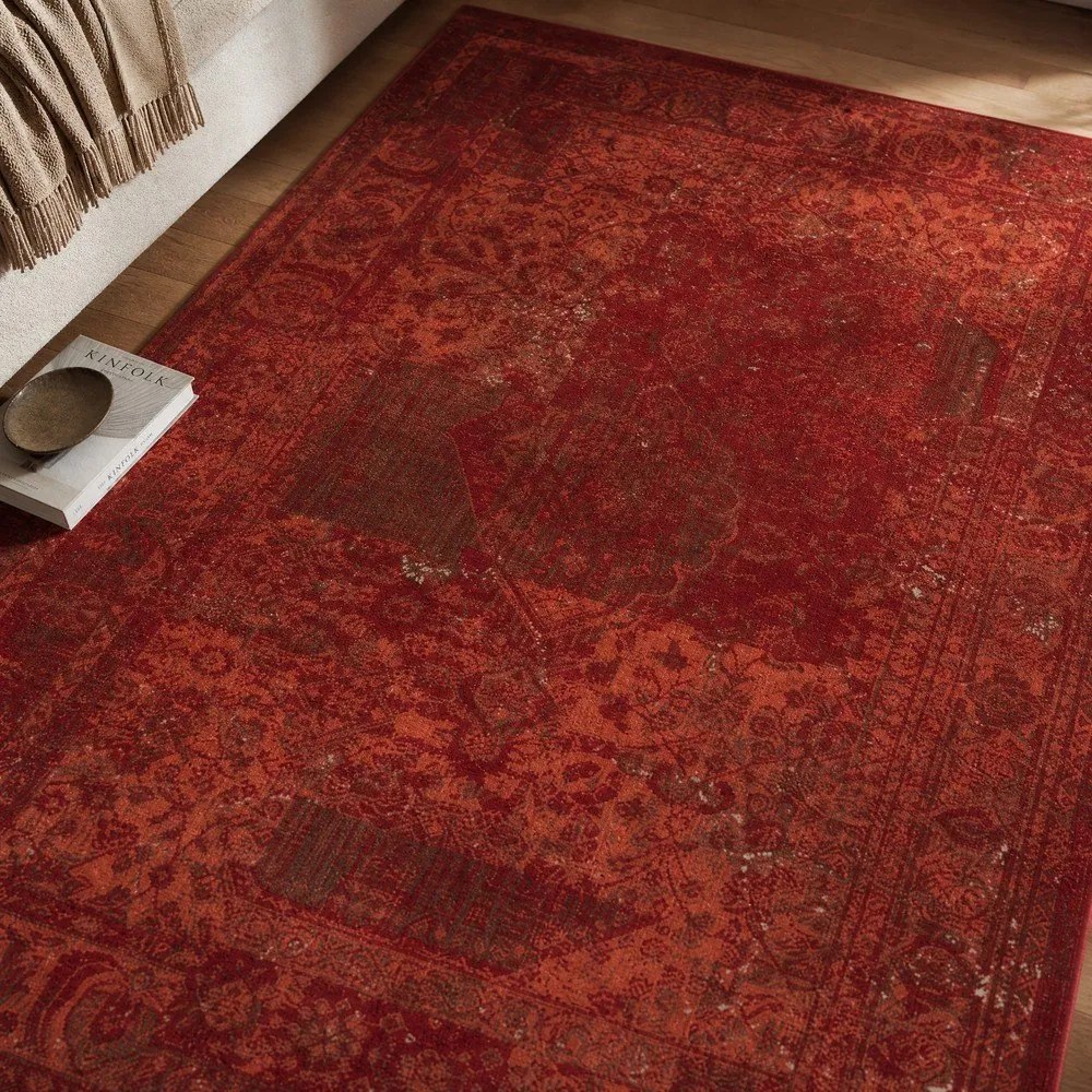 Czerwony dywan Hanse Home Celebration Plume, 160x230 cm