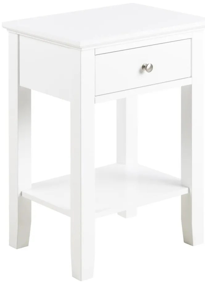 Szafka nocna LARA biała