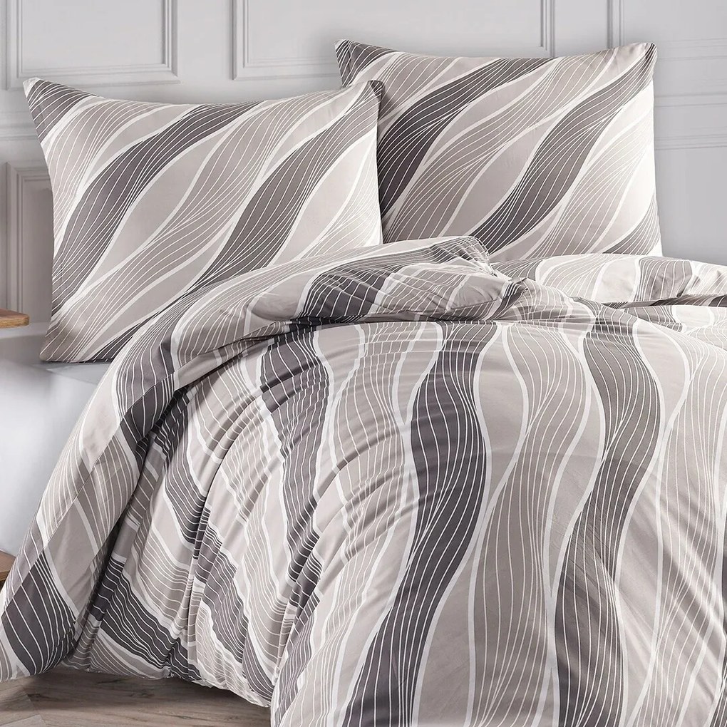 BedTex Pościel bawełniana Talia, 160 x 200 cm, 2 x 70 x 80 cm, 160 x 200 cm, 2 szt. 70 x 80 cm