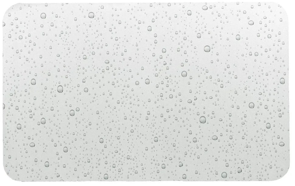 Jasnoszary dywanik łazienkowy 50x80 cm Splash – douceur d'intérieur