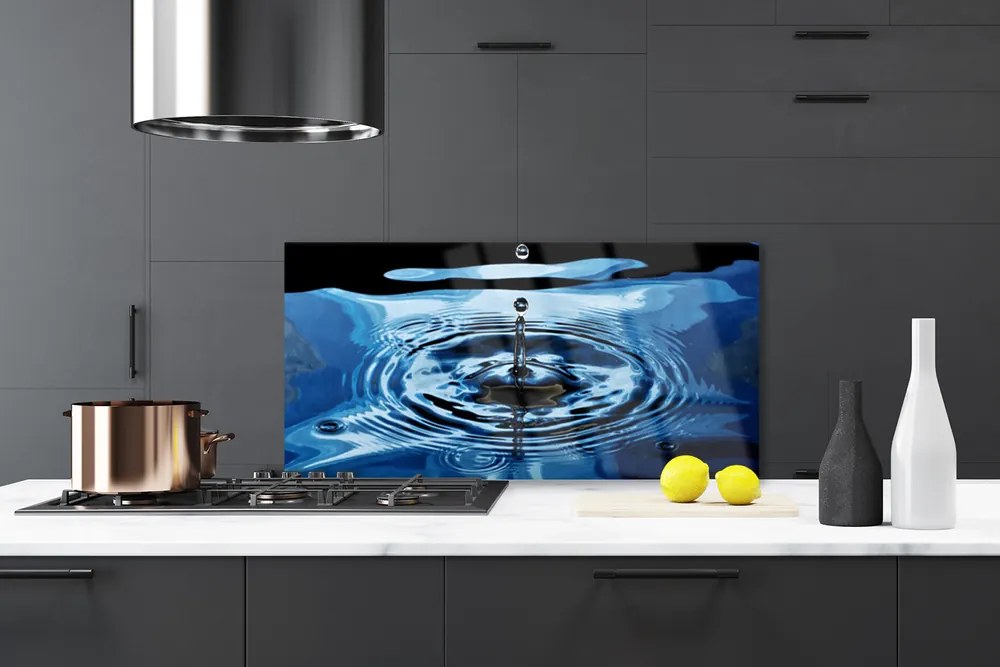 Panel Kuchenny Abstrakcyjna Głębia Wody