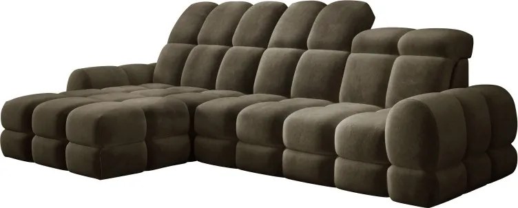 Narożnik TOLLO MINI S Lewostronny Elektryczna regulacja Salvador 10 WERSAL