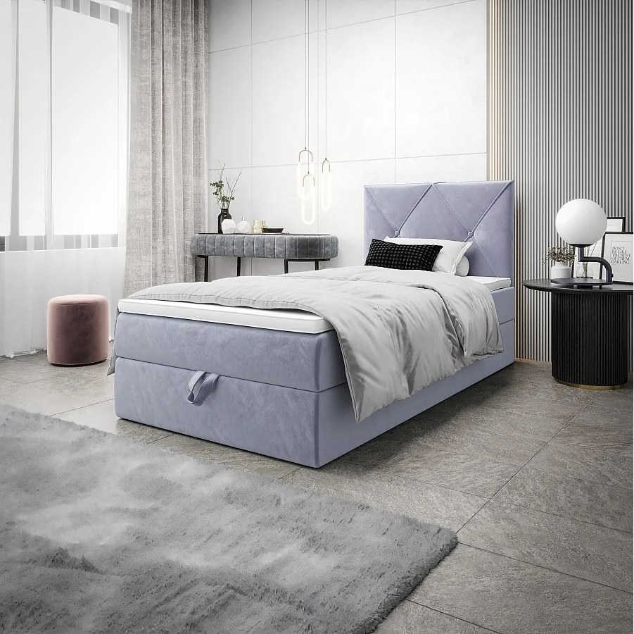 Łóżko kontynentalne ALTEA 120x200 Monolith 70