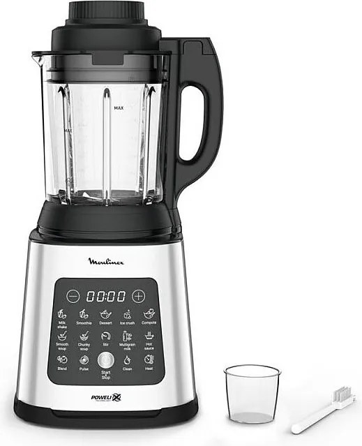Blender Moulinex Perfectmix Cook LM835D10 1400 W Srebrny i Czarny