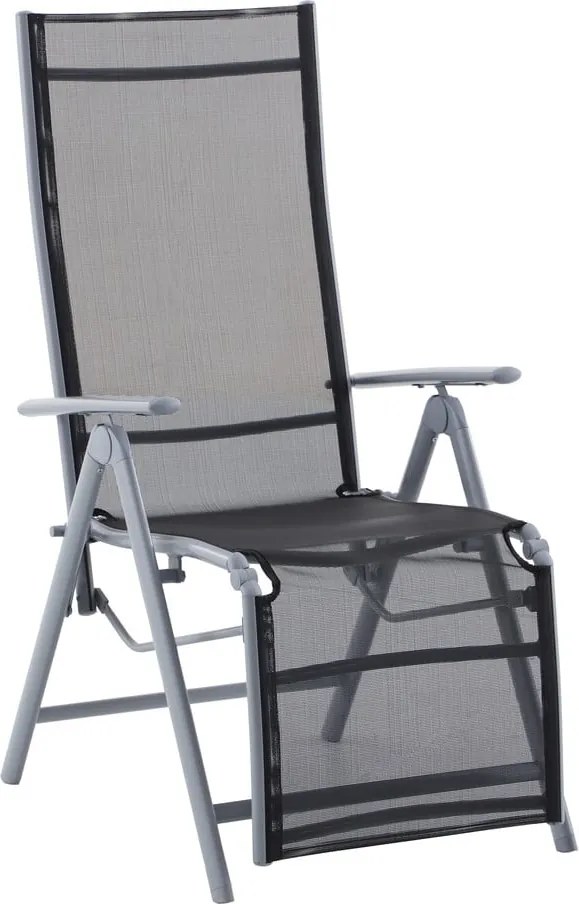 Czarne metalowe krzesło ogrodowe Ariola – Garden Pleasure