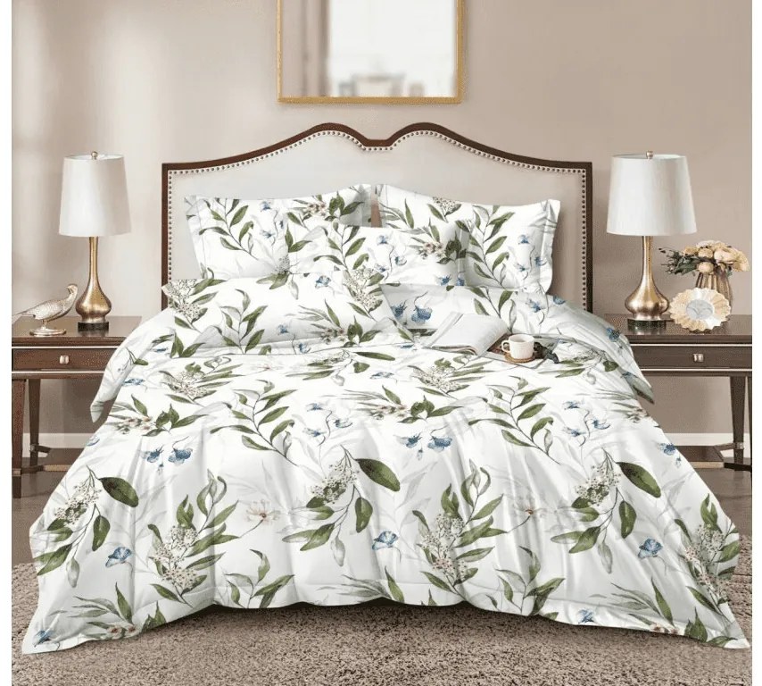 PrzytulneMieszkanie.pl PrzytulneMieszkanie.pl Pościel z mikrofibry KARDA biała Rozmiar pościeli: 2 szt 70 x 90 cm | 200 x 220 cm